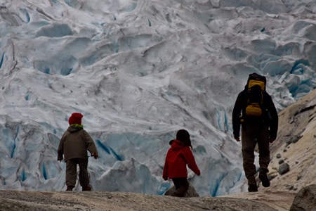 découverte-en-famille-glacier-Nigardsbreen-Norvège