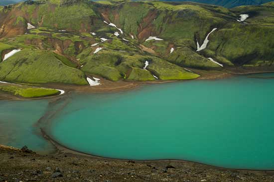 lac-randonnee Landmannalaugar-Islande